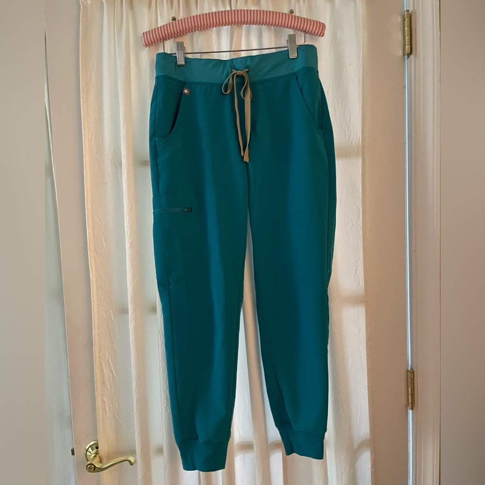 Figs joggers teal